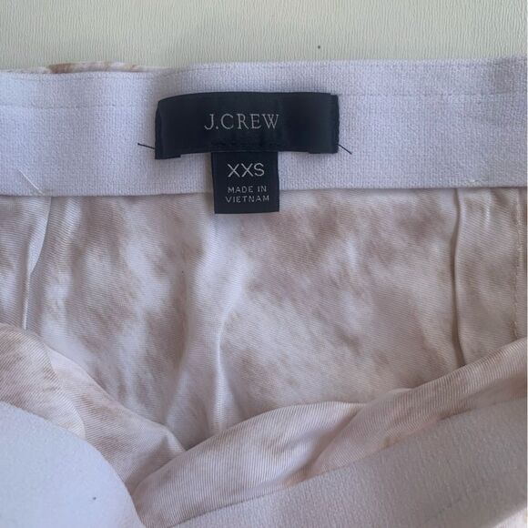 J.Crew skirt Sz XXS drapery cupro-blend flared slip with side slit elastic waist - Picture 3 of 11
